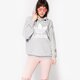 Moteriškas džemperis ADIDAS DŽEMPERIS TREFOIL HOODIE bk7141 spalva pilka