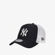 Vyriška kepurė su snapeliu NEW ERA KEPURĖ CLEAN TRUCKER NYY NAVY NEW YORK YANKEES NVY 11588489 spalva tamsiai mėlyna