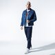Vyriški marškinėliai ADIDAS MARŠKINĖLIAI CRUNCHY LS TEE gj9581 spalva mėlyna