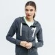 Moteriškas džemperis NIKE DŽEMPERIS W NSW GYM VNTG HOODIE FZ 883729060 spalva tamsiai mėlyna