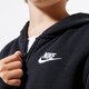 Vaikiškas džemperis NIKE DŽEMPERIS UŽSEGAMAS Z   KAPTUREM SPORTSWEAR CLUB BOY bv3699-010 spalva juoda
