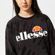 Moteriškas džemperis ELLESSE DŽEMPERIS AGATA TIE DYE SWEATSHIRT BLK TD sgl11290053 spalva juoda