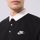 Vyriški polo marškinėliai NIKE MARŠKINĖLIAI M NK CLUB BB LS POLO dx0537-010 spalva juoda