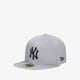 Vyriška kepurė su snapeliu NEW ERA KEPURĖ SIDE PATCH 5950 NYY NEW YORK YANKEES GRAOTC 60284945 spalva pilka