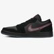 Vyriški kedai AIR JORDAN 1 LOW SE ck3022-006 spalva juoda