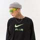 Vyriški marškinėliai NIKE MARŠKINĖLIAI M NSW NIKE AIR FT CREW dq4205011 spalva juoda