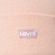 Moteriška kepurė LEVI'S KEPURĖ SLOUCHY BEANIE - TONAL BATWING 38141-0099 spalva rožinė