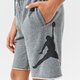 Vaikiški JORDAN ŠORTAI JDB JUMPMAN AIR FLEECE SHORT BOY 956129-geh spalva pilka