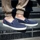 Vyriški laisvalaikio batai TIMBERLAND NEWPORT BAY CANVAS MT SLIPON MTSLIPON a1559 spalva tamsiai mėlyna