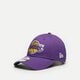 Vyriška kepurė su snapeliu NEW ERA KEPURĖ TEAM SIDE PATCH 940 LAKERS LOS ANGELES LAKERS 60298794 spalva violetinė