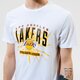 Vyriški marškinėliai NEW ERA MARŠKINĖLIAI NBA GRAPHIC TEE LA LAK WHT 12835838 spalva balta