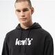 Vyriškas džemperis LEVI'S DŽEMPERIS SU GOBTUVU RELAXED GRAPHIC PO 38479-0079 spalva juoda