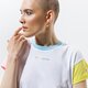 Moteriški marškinėliai CHAMPION MARŠKINĖLIAI CREWNECK CROPMARŠKINĖLIAI 114329ww001 spalva balta