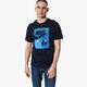 Vyriški marškinėliai NIKE MARŠKINĖLIAI SS M NSW TEE NIKEAIR FENCE PHOTO ATHLETIC ar5031-451 spalva tamsiai mėlyna