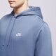 Vyriškas džemperis NIKE DŽEMPERIS SU GOBTUVU SPORTSWEAR CLUB FLEECE bv2654-491 spalva mėlyna