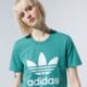 Moteriški marškinėliai ADIDAS MARŠKINĖLIAI TREFOIL TEE fm3300 spalva žalia
