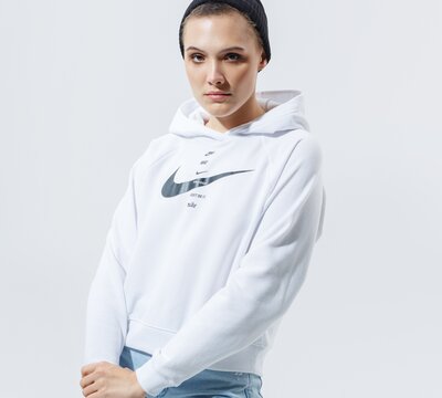 NIKE DŽEMPERIS SU GOBTUVU W NSW SWSH HOODIE FLC BB CU5676-101 BALTA 31,49  EUR | Džemperiai | e. parduotuvėje Sizeer.lt