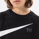 Vaikiškas džemperis NIKE DŽEMPERIS B NSW FLC SWOOSH CREW BOY dd8726-010 spalva juoda