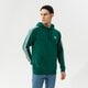 Vyriškas džemperis ADIDAS DŽEMPERIS SU GOBTUVU 3-STRIPES HOODY he9475 spalva žalia
