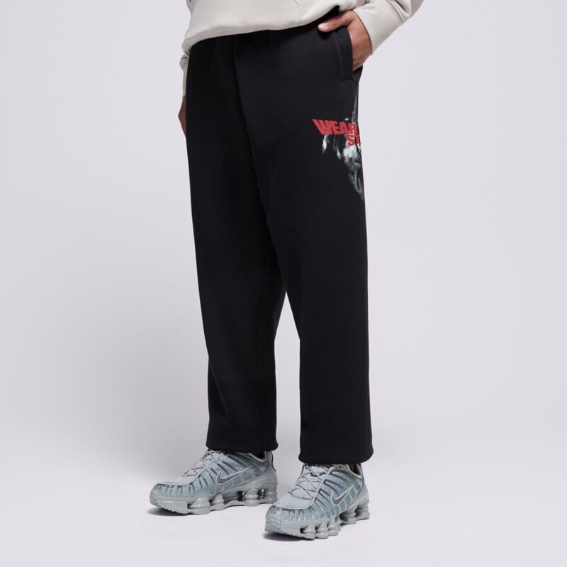 PROSTO KELNĖS SWEATPANTS BARK BLACK