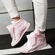 Moteriški kedai REEBOK F S HI SATIN BOW PORCELAIN PINK SKULL GREY cm8905 spalva rožinė