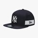 Vaikiška kepurė su snapeliu NEW ERA KEPURĖ MLB SIDE BLOCK NY YANKEES OTC 80469097 spalva tamsiai mėlyna