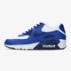 NIKE AIR MAX 90 LEATHER (GS)  833412105 spalva mėlyna