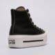 Moteriški kedai CONVERSE CHUCK TAYLOR ALL STAR LIFT DOUBLE STACK a12975c spalva juoda