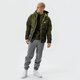 Vyriškas džemperis JORDAN DŽEMPERIS SU GOBTUVU M J ESS FLC PO HOODIE da9818-333 spalva žalia
