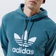 Vyriškas džemperis ADIDAS DŽEMPERIS SU GOBTUVU TREFOIL HOODIE gn3461 spalva mėlyna
