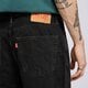 Vyriškos kelnės LEVI'S KELNĖS 565 97 LOOSE STRAIGHT BLACKS a7221-0005 spalva juoda