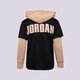 Vaikiškas džemperis JORDAN DŽEMPERIS  HOODED JUMPMAN BASEBALL P BOY 95d542-023 spalva juoda