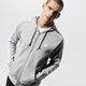 Vyriškas džemperis ADIDAS DŽEMPERIS 3-STRIPES FZ ed5969 spalva pilka