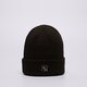 Vyriška kepurė NEW ERA KEPURĖ METALLIC BEANIE NYY NEW YORK YANKEES BLK 60565222 spalva juoda