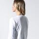 Moteriški marškinėliai NIKE MARŠKINĖLIAI W NSW TEE ESSNTL LS ICON FTRA bv6171-100 spalva balta