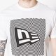Vyriški marškinėliai NEW ERA MARŠKINĖLIAI FLAG WAVE WHT 11450951 spalva balta