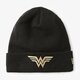 Vaikiška kepurė NEW ERA KEPURĖ  ŽIEMINĖ SPARKLE CUFF WONDER WOMAN 80210449 spalva juoda