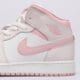 Vaikiški kedai AIR JORDAN 1 MID  dq8423-600 spalva rožinė