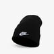 Vaikiška kepurė NIKE KEPURĖ  ŽIEMINĖ U NSW BEANIE UTILITY FUTURA dj6224-010 spalva juoda