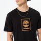 Vyriški marškinėliai TIMBERLAND MARŠKINĖLIAI EPP   - SS STACK LOGO PRINT TEE tb0a5zh1p561 spalva juoda