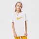 Vaikiški marškinėliai NIKE MARŠKINĖLIAI G NSW TEE ENERGY BF GIRL do1343-100 spalva balta