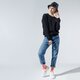 Moteriškas džemperis FILA DŽEMPERIS EFFIE CREW SWEAT 688053002 spalva juoda