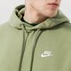 Vyriškas džemperis NIKE DŽEMPERIS SU GOBTUVU SPORTSWEAR CLUB FLEECE bv2654-386 spalva žalia