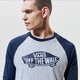 Vyriški marškinėliai VANS MARŠKINĖLIAI MN OTW RAGLAN ATHLETIC HEATHER/TRENINGASS vn000xxmkoo1 spalva pilka