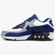 Vyriški kedai NIKE AIR MAX 90 LEATHER  302519-400 spalva tamsiai mėlyna