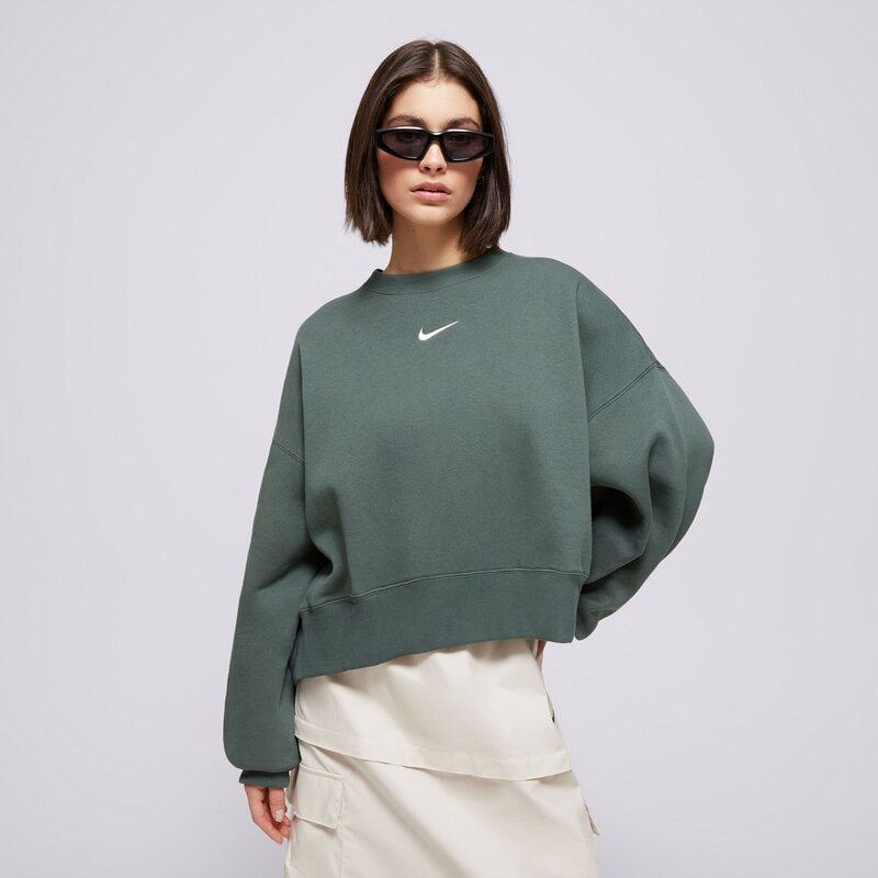 NIKE DŽEMPERIS W NSW PHNX FLC OOS CREW