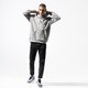 Vyriškas džemperis ADIDAS DŽEMPERIS SU GOBTUVU TREFOIL HOODIE ADICOLOR dt7963 spalva pilka