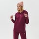 Moteriškas džemperis ADIDAS DŽEMPERIS SU GOBTUVU HOODIE h34728 spalva tamsiai raudona