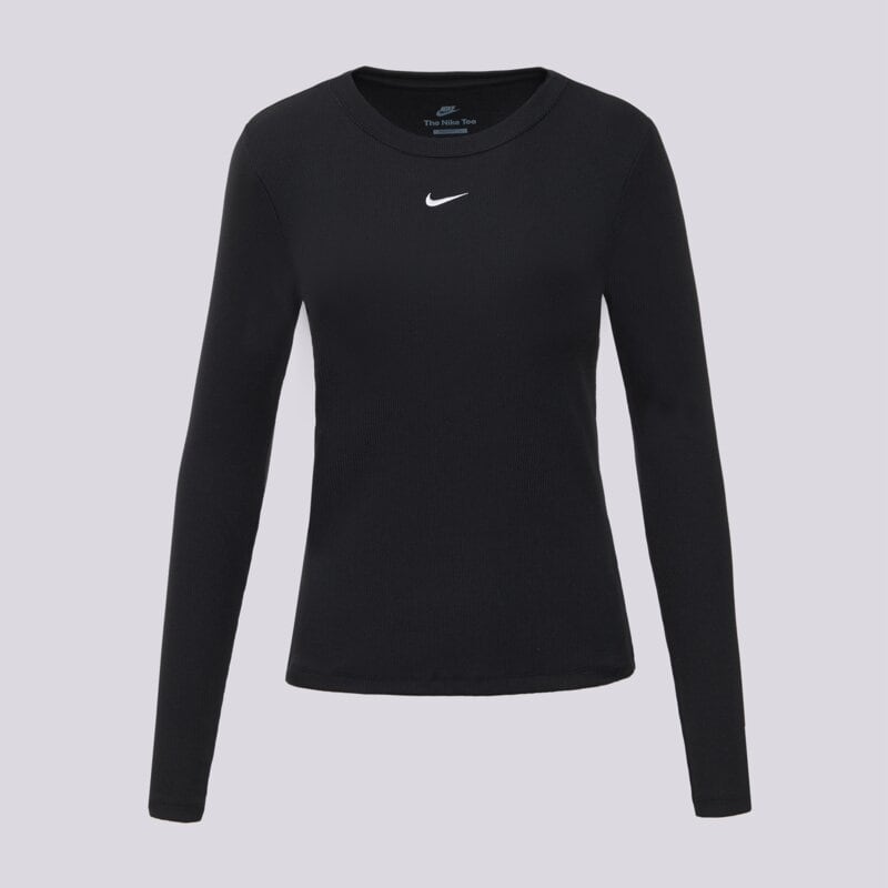 NIKE MARŠKINĖLIAI LS TEE RIB TIGHT W NSW