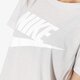 Moteriški marškinėliai NIKE MARŠKINĖLIAI SS W NSW ESSNTL TEE HBR 829747-093 spalva pilka